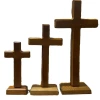 Three sizes of ash wood cross ornaments are available for selection! Item Picture